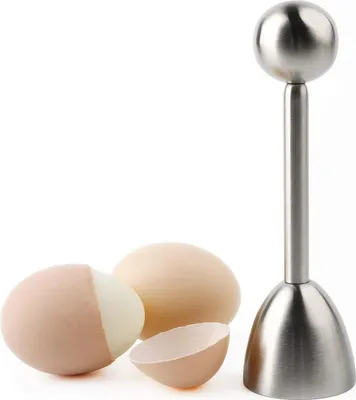 Produktbild von Eier Schneider und Öffner - Perfekt für weich- und hartgekochte Eier in der Küche