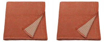 Produktbild von IKEA PELARTUJA Wohndecke Rotbraun Beige 230x250 cm