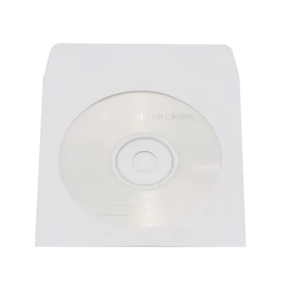 Image de Soennecken CD/DVD pochette 03750 mF papier blanc 100 pcs/paquet