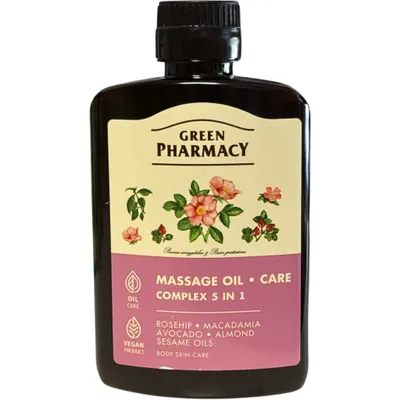 Produktbild von GREEN PHARMACY 5-in-1 Pflege- und Massageöl 200 ml