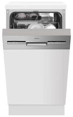 Produktbild von Amica EGSP 560 911 E, Halb integriert, Single (45 cm breit), Weiß, Silber, Tasten, LED