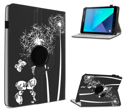 Produktbild von Schutzhülle Samsung Galaxy Tab E 9.6 Tablet Hülle Tasche Case Cover 360° DrehbarFarben:Motiv 12