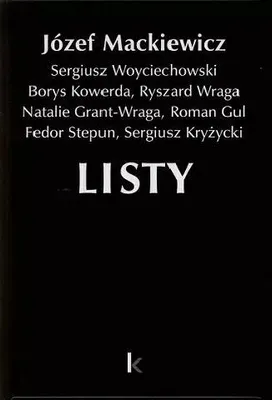 Image de Listy Józefa Mackiewicza Wydawnictwo Kontra 642 strony
