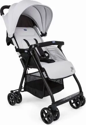 Produktbild von Chicco Ohlala Twin, Betthimmel, Zwillingskinderwagen (Seite an Seite), Unisex, Faltbar, Silber
