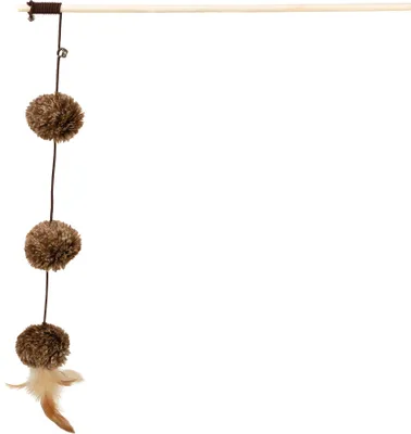 Produktbild von Trixie Spielstab mit Pomponbällen für Katzen