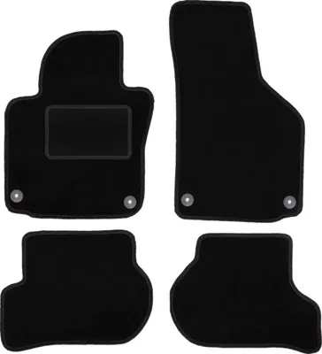 Image de Tapis en velours noir pour : Skoda Yeti Crossover (2009-2017)