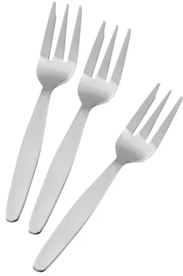 Produktbild von Fackelmann Kuchengabeln Arlberg Nirosta 13,5 cm, 3 Stück