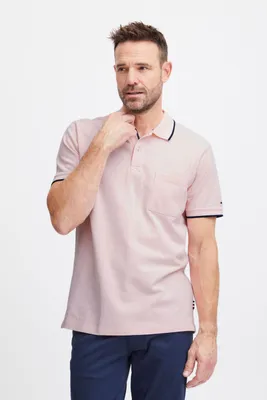 Produktbild von FQ1924 FQPeter Herren Poloshirt Shirt Umlegekragen 100% Baumwolle regular fit