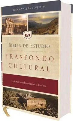 Produktbild von Rvr, Biblia de Estudio Trasfondo Cultural (El Contexto Lo Cambia Todo), Tapa Dura, Interior a Color, Comfort Print