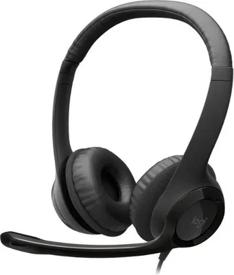 Immagine prodotto di Cuffie Logitech H390 con microfono, cuffie stereo, microfono con riduzione del rumore
