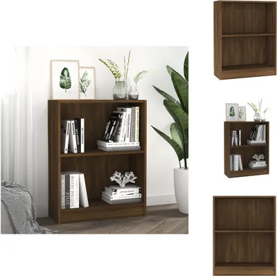 Produktbild von vidaXL Bücherregal Braun Eichen-Optik 60x24x74,5 cm Holzwerkstoff -  Bücherregale & Bücherschränke