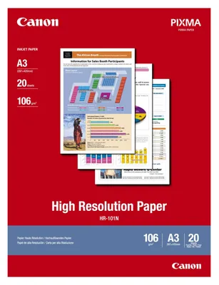Produktbild von Canon Fotopapier A3 HR101