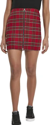 Produktbild von Urban Classics Ladies - TARTAN British Checker Rock rot - XS