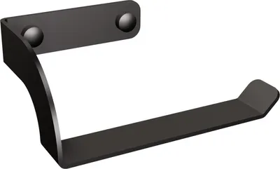 Image de Porte-papier hygiénique noir TECHNIC 313NG (acier inoxydable noir)