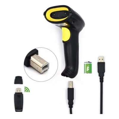 Immagine prodotto di Lettore di codici a barre con supporto Ewent EW3430 LED USB Nero