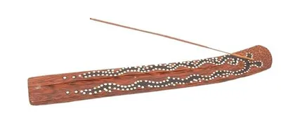 Produktbild von Woru Räucherstäbchenhalter Cocos leicht bemalt