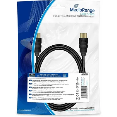 Productafbeelding van MediaRange MRCS196 MediaRange HDMI A Kabel 4k 2,0 m