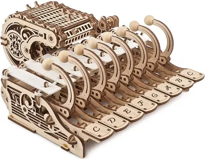 Produktbild von Ugears Mechanisches Celesta Modell Aus Holz Golden  Golden One Size