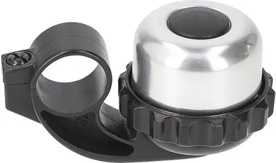 Produktbild von Fahrrad Glocke Rotorglocke SPIN BELL Alu/ Kunststoff silber schwarz