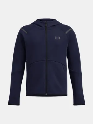 Produktbild von Under Armour Jungen Sweatshirt Ua B Unstoppable Flc Fz 1386687-410__YSM