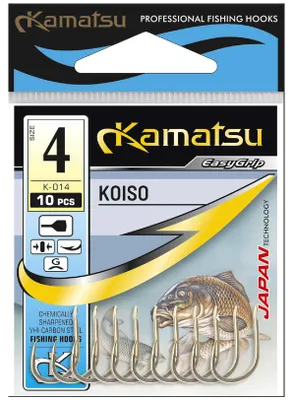 Produktbild von Kamatsu Koiso Haken Größe 10 – 10 Stück