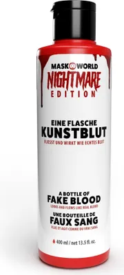 Produktbild von Halloween Make-Up Kunstblut Filmblut Theaterblut 400ml