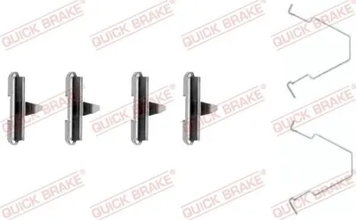 Obrázok produktu pre Montážna Sada Brzdových Doštičiek Mazda Zadná 626/Mx-6/Xedos 91-99