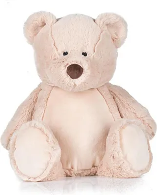 Image de Mumbles MM051 | Zippie Teddy / Conforme à la norme EN71 - Couleur : Mid Brown - Taille : One Size