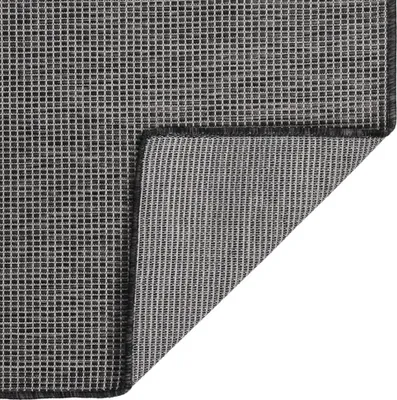 Produktbild von vidaXL Outdoor-Teppich Flachgewebe 160x230 cm Grau