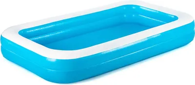 Produktbild von Bestway Aufblasbarer Pool 2 Kammern Rechteckig 305x183x46 cm +3 Jahre Garten 54150