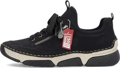 Produktbild von Rieker - Damenslipper - schwarz/schwarz 4597300 (247/schwarz/schwarz)