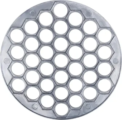 Produktbild von Russische Pelmeni-Ravioli-Metallform – Pelmeni-Form aus Edelstahl für die ukrainische Küche – Form für Fleischklößchen