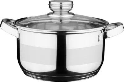 Zdjęcie produktu dla Garnek Galicja Tytan 20 Cm 2,5 L - Stal Nierdzewna Z Pokrywą