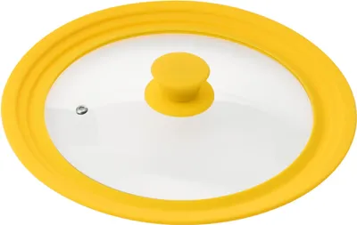 Immagine prodotto di bremermann coperchio universale per barattoli con bordo in silicone, 24/26/28 cm, medio, giallo