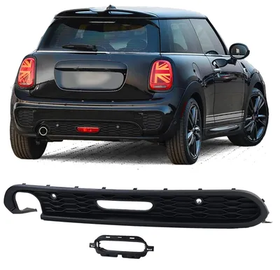 Für Mini Cooper One D F55 F56 F57 14-20 Heckdiffusor Diffusor für JCW Stoßstange in der Farbe von Carparts-Online GmbH