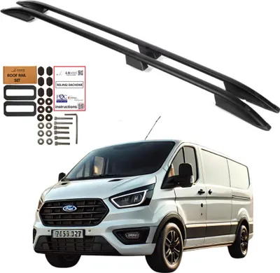 Immagine prodotto di Barre sul tetto FORD TRANSIT CUSTOM SHORT dal 2012 COLORE NERO