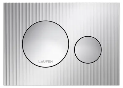 Immagine prodotto di LAUFEN INEO Plaque de déclenchement Moondance, pour élément de WC, commande à deux quantités, H9001160040001, H9001160040001