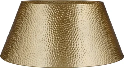 Produktbild von Mica Decorations Weihnachtsbaumrock - L58 x B38 x H26 cm - Metall - Gold