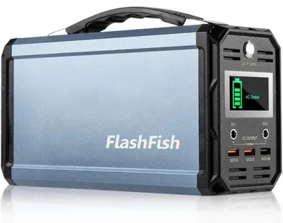 Produktbild von Tragbare Powerstation/Solargenerator - G300 - 300 W, 500 W Spitze - 222 Wh (61.670 mAh) - AC 230 V - 25×16,7×9,2 cm - 230V EU‑Steckdose