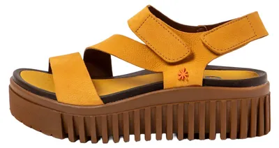 Produktbild von Art Keilsandalen Damen 1573 NOBUCK HONEY/BRIGHTON Farbe Gelb