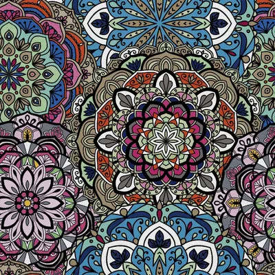 Produktbild von OUTDOOR DEKOSTOFFE OXFORD - Motiv indische ethnische