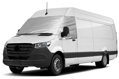 Obrázok produktu pre Vonkajšia termoizolačná clona na okná pre Mercedes Sprinter 2019-2025, model VS30, strieborná farba