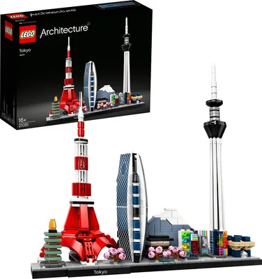 Produktbild von LEGO 21051 Architecture Tokio Skyline-Kollektion, Bausteine, Basteln für Kinder und Erwachsene, Bauset