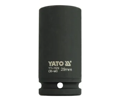 Produktbild von YATO Kraft-Stecknuss YT-1129 90mm Chrom-Molybdänstahl