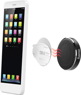 Zdjęcie produktu dla Hama 00183283, Telefon komórkowy/Smartfon, Uchwyt pasywny, Samochód, Czarny