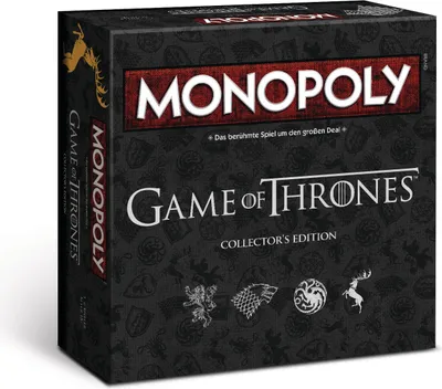 Immagine prodotto di Winning Moves 44062 - Monopoly: Edizione da collezione di Game of Thrones - Tedesco