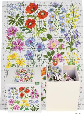 Immagine prodotto di Jigsaw Puzzle 300 Pieces Wild Flowers – Lingua: Inglese