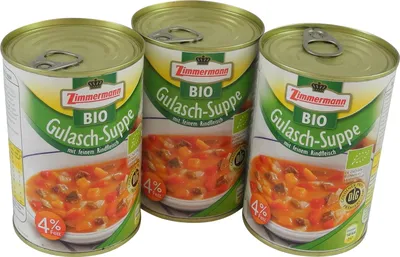 Produktbild von Gulasch - Suppe  3er Pack (3 Dosen à 400 ml)