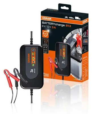 Image de Chargeur de batterie auto 6V/12V BATTERYcharge 813 Osram OEBCS813