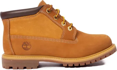 A single Timberland boot is shown against a white background.